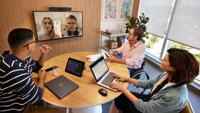 Boost collaboration with your first video-enabled meeting space